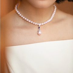 Queen Mary Natrual Pearl Pendant